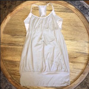 No Limits Tank Silver Spoon & White Stripe - Size (4)